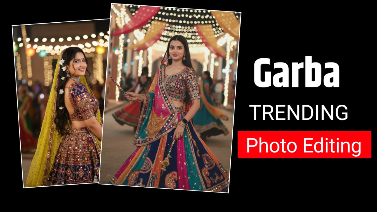 Google Gemini Garba Photo Trend 2025
