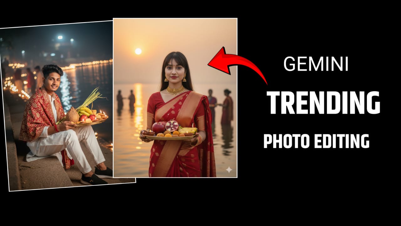 Trending Chhath Puja Photo Editing 2025