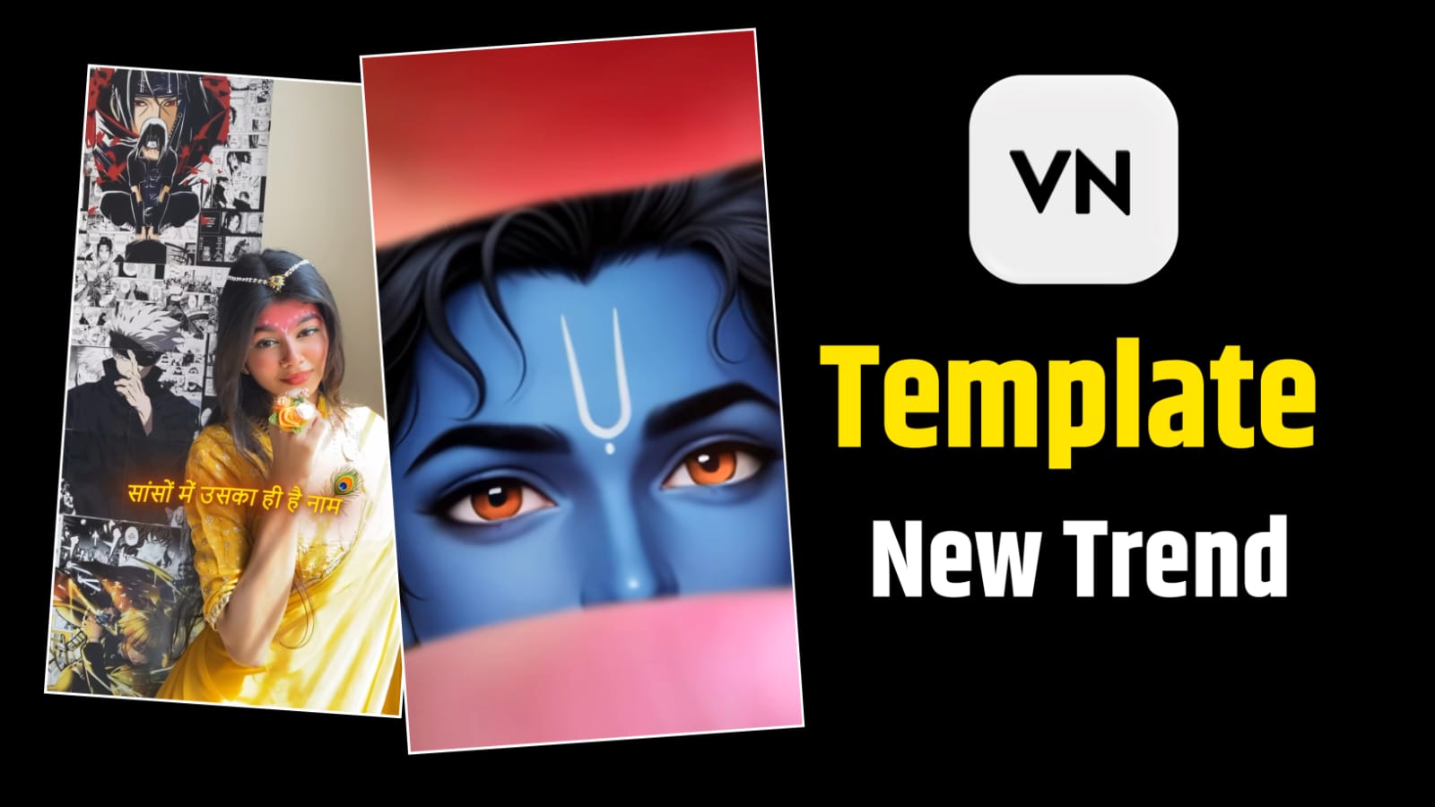 Uski Aankhon Mein Faila Kajal VN Template New Trend