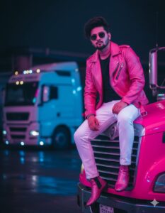 Neon Light Effect Gemini Prompts 2025