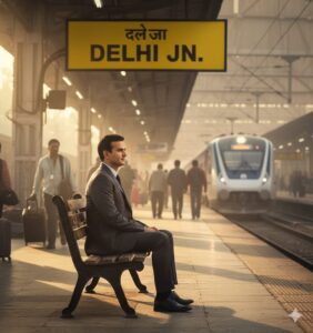 Railway Station Gemini Ai Photo Editing Prompt