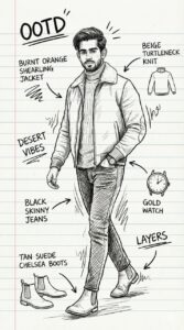 Gemini Notebook Fashion Sketch Photo Editing Prompts