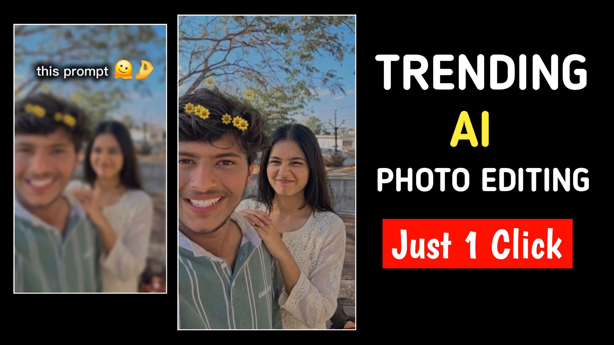 Gemini Boy and Girl Photo Prompt 2026